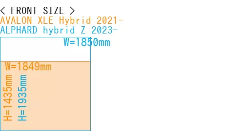 #AVALON XLE Hybrid 2021- + ALPHARD hybrid Z 2023-